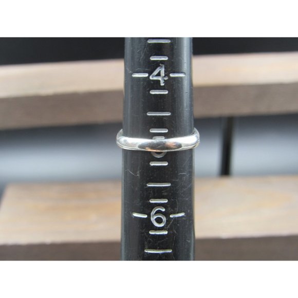 Size 5 Sterling Silver Bell Trading Company Turquoise Stone Band Ring Vintage - Picture 6 of 8